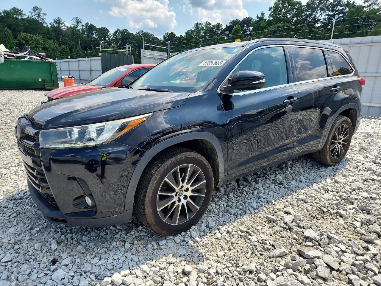 2017 TOYOTA HIGHLANDER SE | 5TDKZRFH0HS513385 | UPCARS