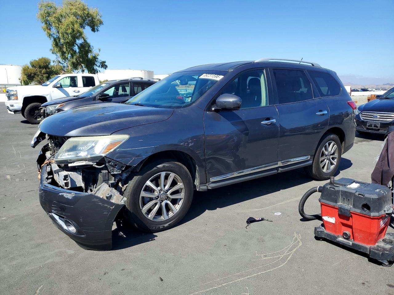 2013 NISSAN PATHFINDER S | 5N1AR2MN1DC639855 | UPCARS