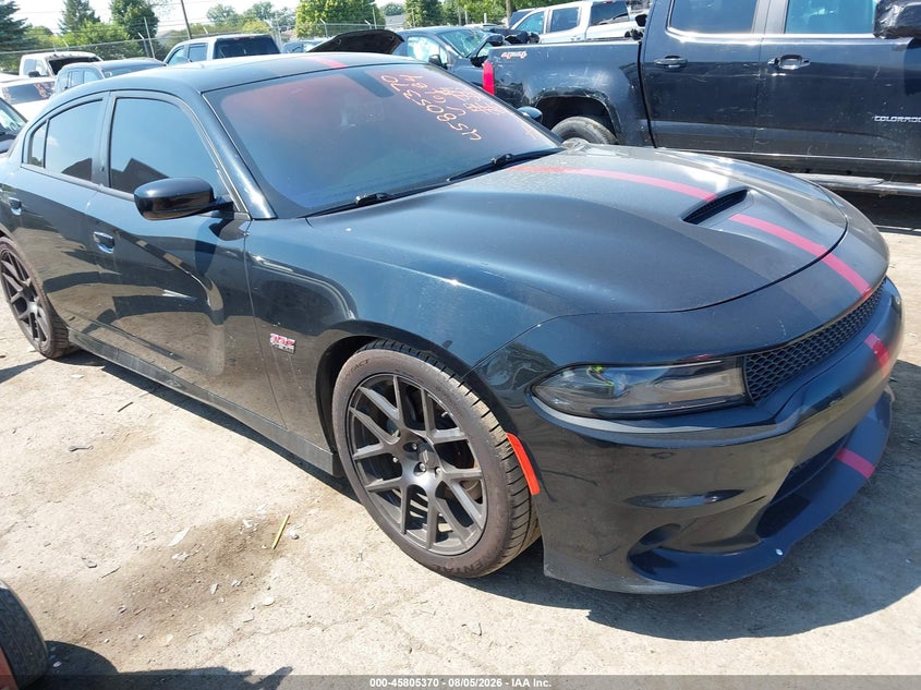 2018 DODGE CHARGE R/T SCAT PACK RWD | 2C3CDXGJ1JH196184 | UPCARS
