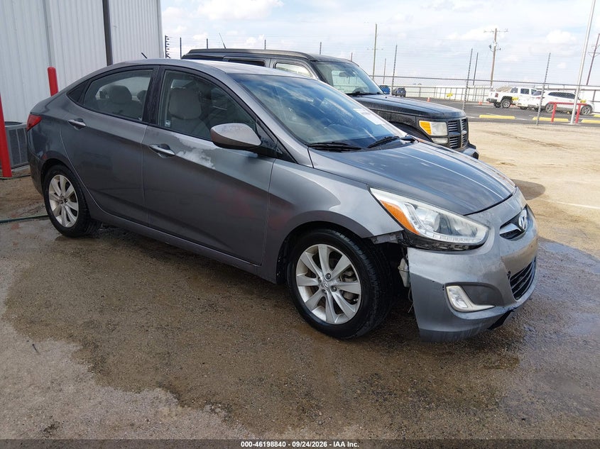 2014 HYUNDAI ACCENT GLS | KMHCU4AE7EU625784 | UPCARS
