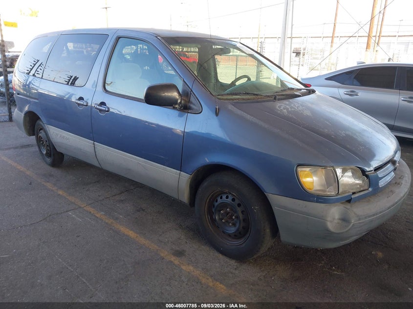 2000 TOYOTA SIENNA CE | 4T3ZF19C4YU193947 | UPCARS
