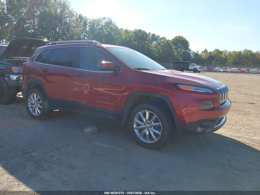 2014 JEEP CHEROKEE LIMITED | 1C4PJMDS5EW308865 | UPCARS