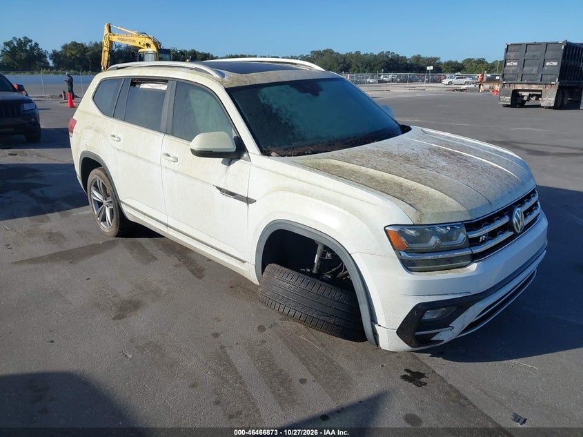 2019 VOLKSWAGEN ATLAS 3.6L V6 SE W/TECHNOLOGY R-LINE | 1V2YR2CA2KC608840 | UPCARS