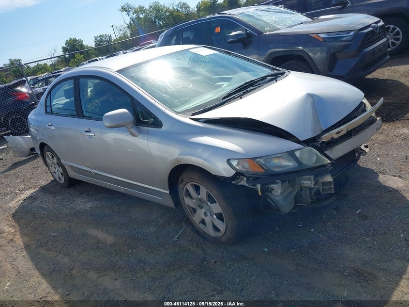 2009 HONDA CIVIC LX | 19XFA16539E026502 | UPCARS