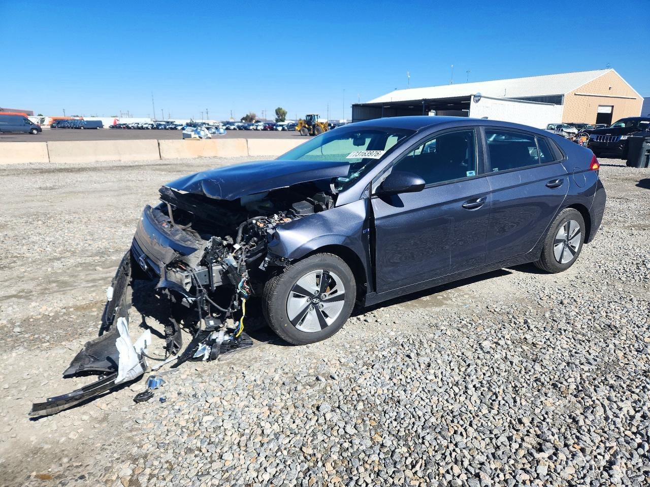 2019 HYUNDAI IONIQ BLUE | KMHC65LC0KU115901 | UPCARS