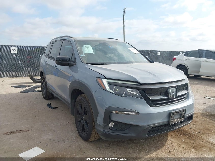 2022 HONDA PILOT AWD TRAILSPORT | 5FNYF6H89NB077067 | UPCARS