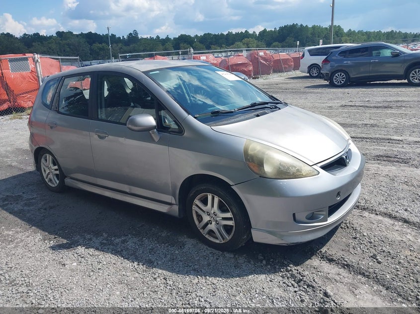 2008 HONDA FIT SPORT | JHMGD38638S012302 | UPCARS