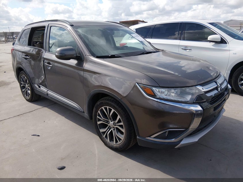 2016 MITSUBISHI OUTLANDER SEL | JA4AD3A38GZ046338 | UPCARS