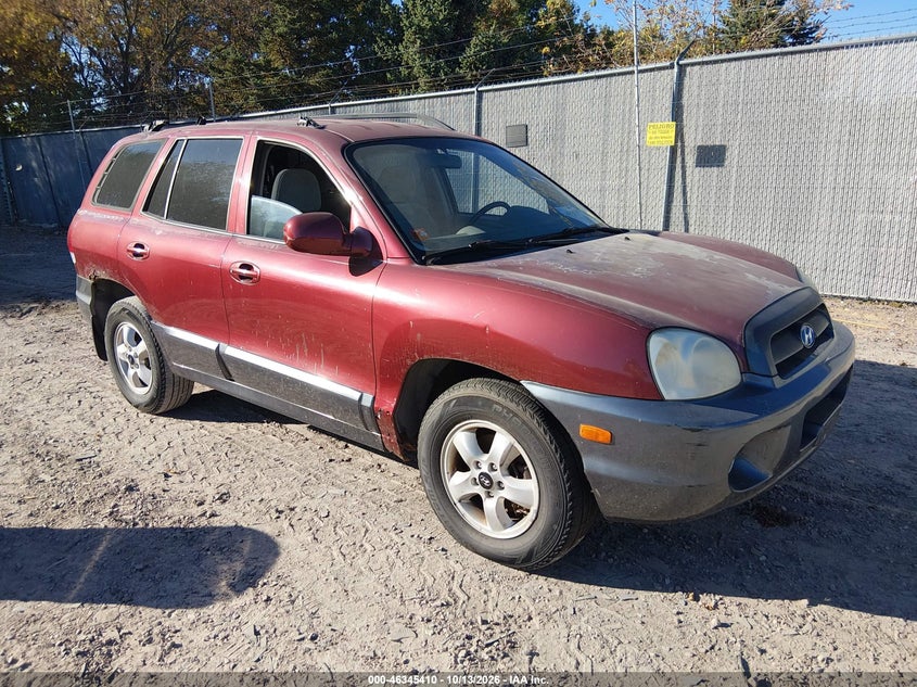 2005 HYUNDAI SANTA FE GLS/LX | KM8SC13E15U943569 | UPCARS