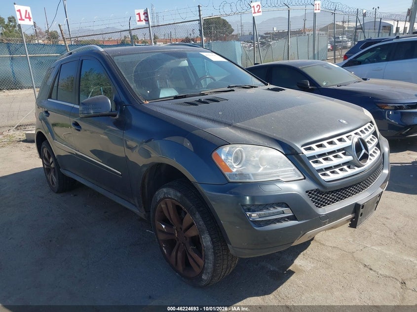 2011 MERCEDES-BENZ ML 350 4MATIC | 4JGBB8GB7BA638179 | UPCARS
