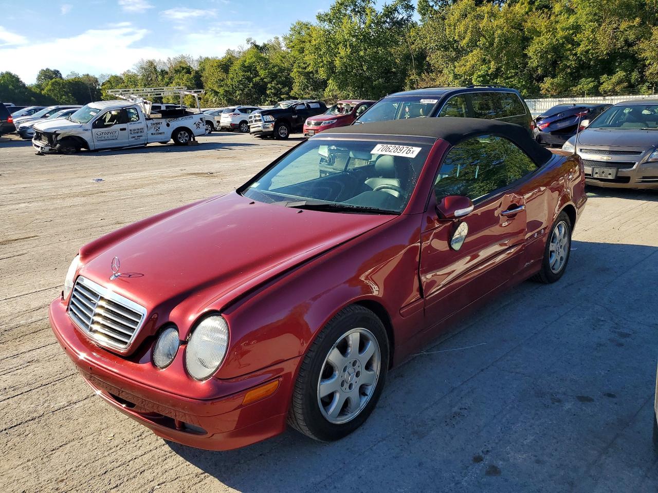 2003 MERCEDES-BENZ CLK-CLASS 320 | WDBLK65G43T134107 | UPCARS