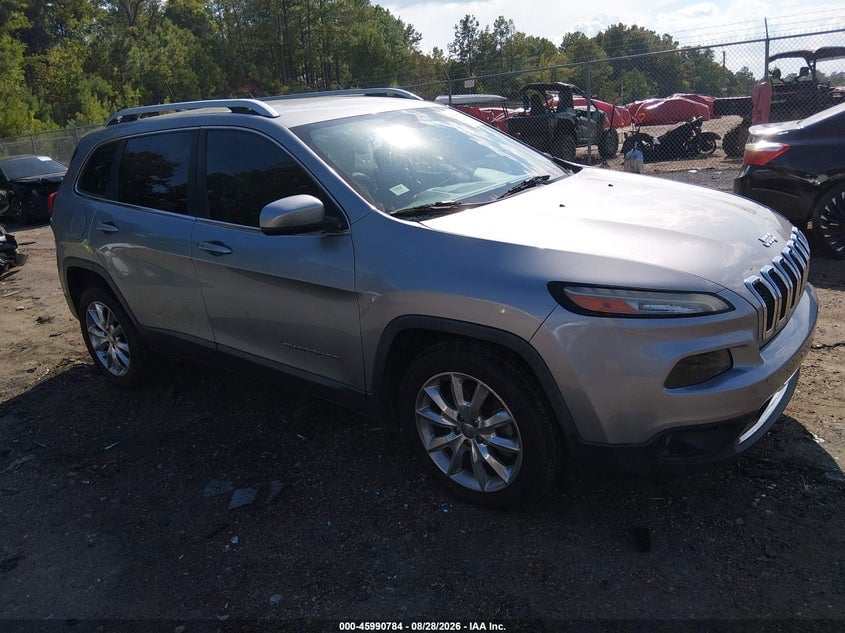 2016 JEEP CHEROKEE LIMITED | 1C4PJLDB8GW108348 | UPCARS