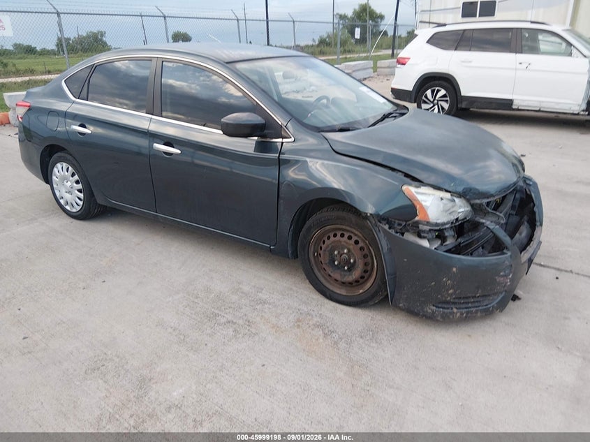 2013 NISSAN SENTRA S | 3N1AB7AP7DL743074 | UPCARS
