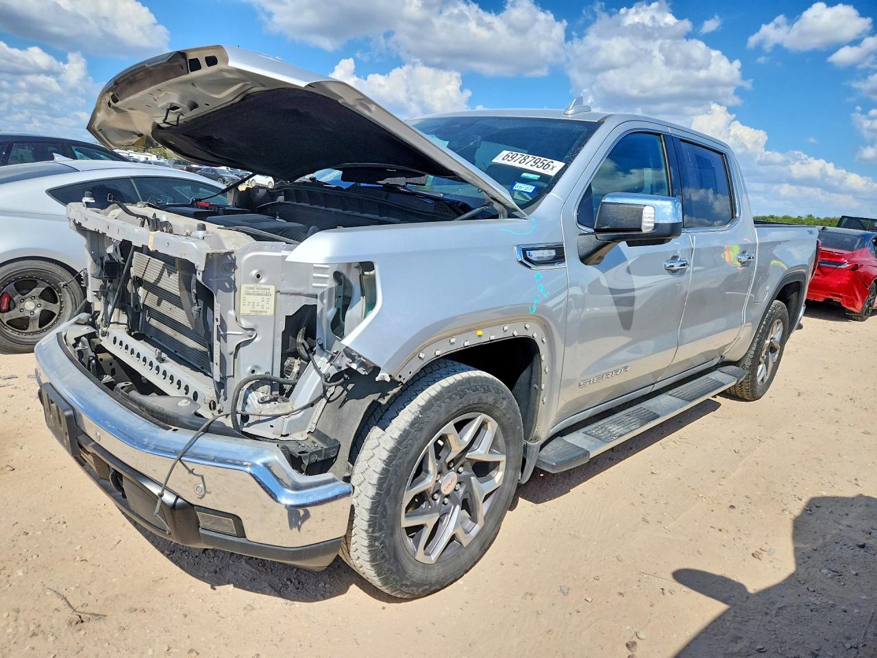 2022 GMC SIERRA K1500 SLT | 3GTUUDEDXNG580403 | UPCARS