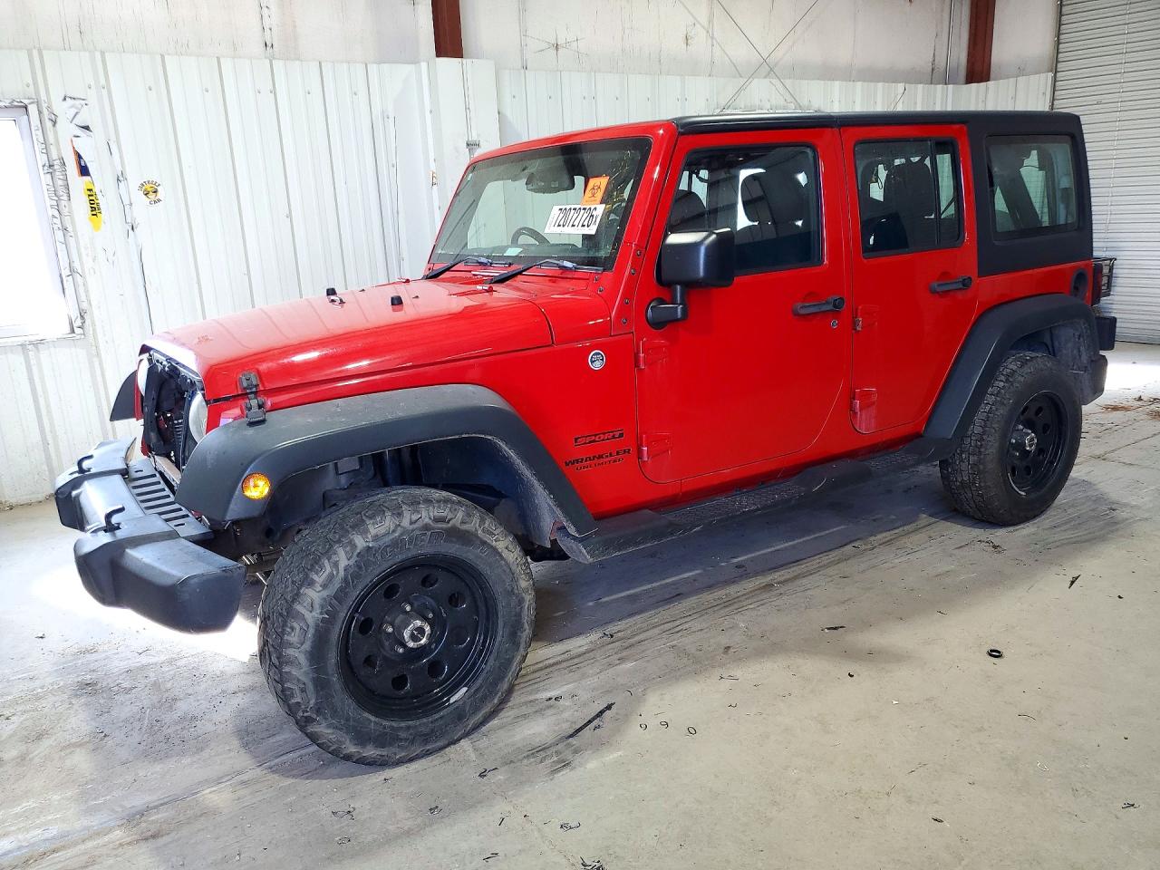 2015 JEEP WRANGLER SPORT | 1C4BJWKG3FL533907 | UPCARS