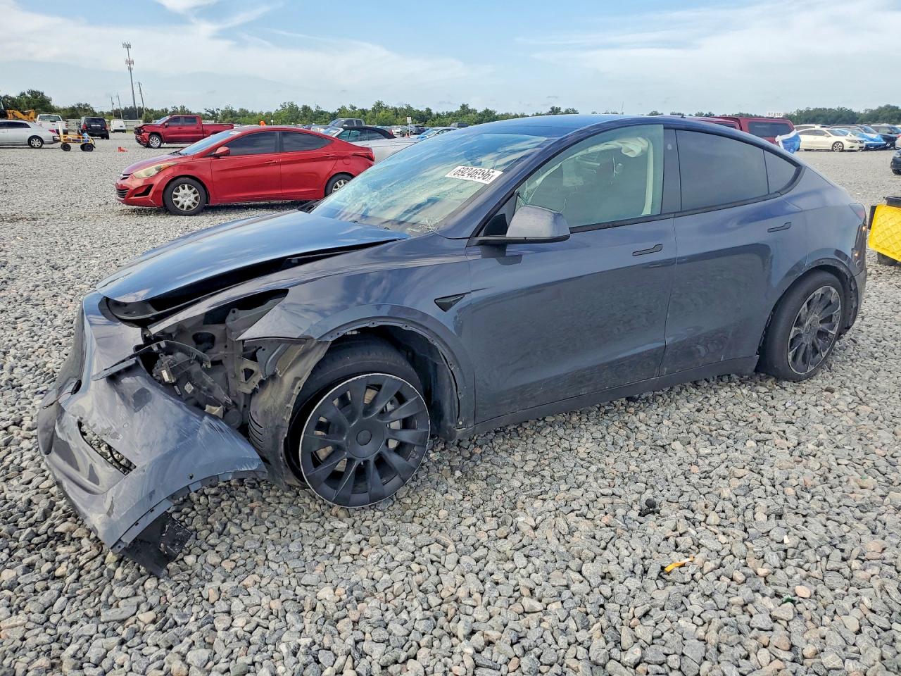 2021 TESLA MODEL Y | 5YJYGDEDXMF112846 | UPCARS