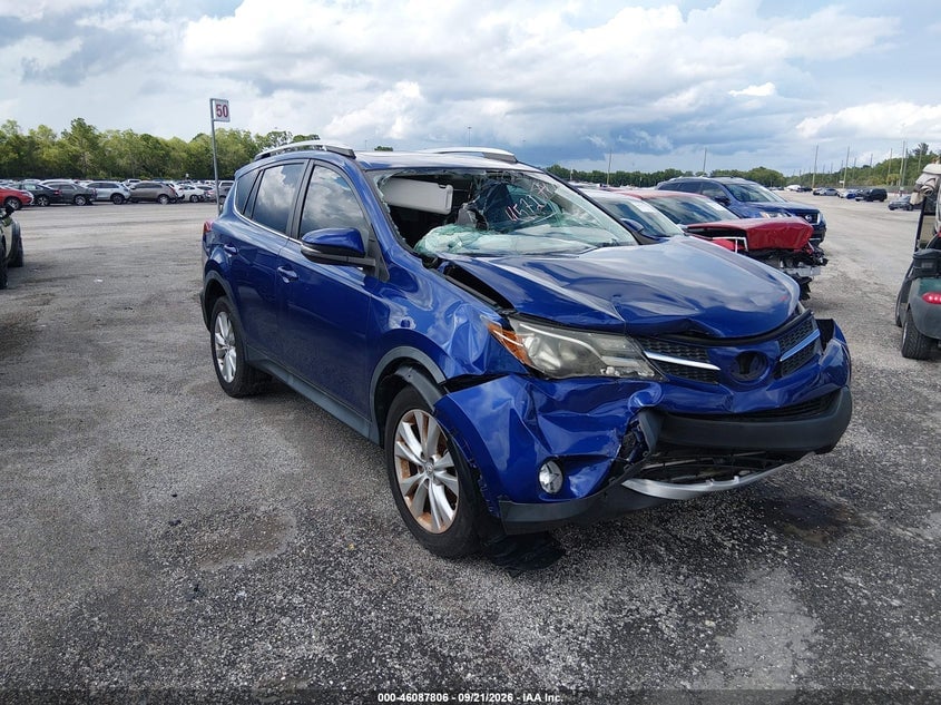 2014 TOYOTA RAV4 LIMITED | 2T3YFREVXEW106341 | UPCARS