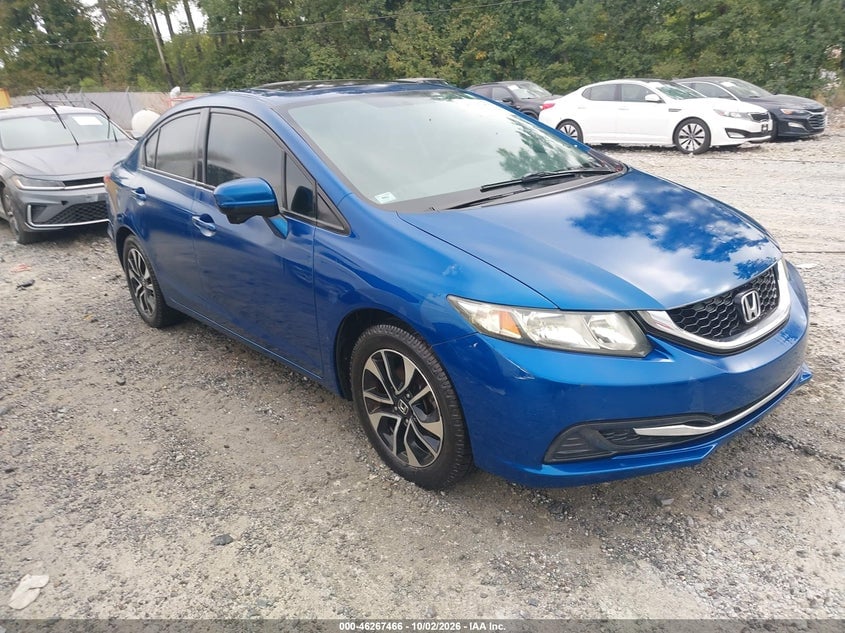 2014 HONDA CIVIC EX | 2HGFB2F82EH551273 | UPCARS