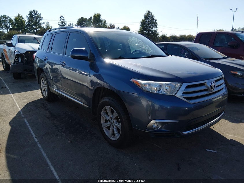2013 TOYOTA HIGHLANDER SE V6 | 5TDZK3EH3DS112893 | UPCARS