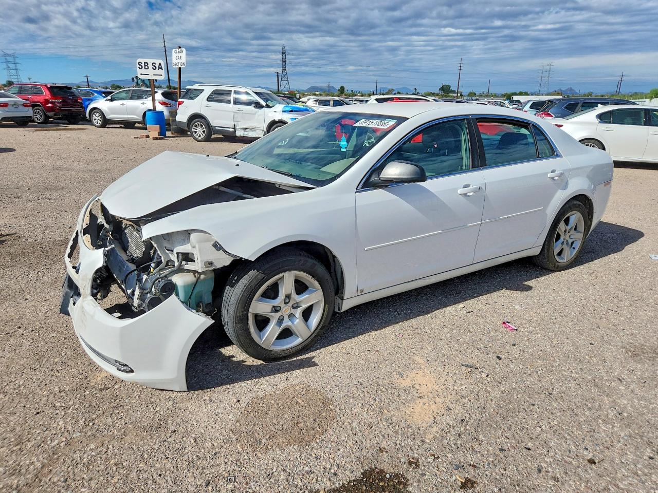 2009 CHEVROLET MALIBU LS | 1G1ZG57BX9F115845 | UPCARS