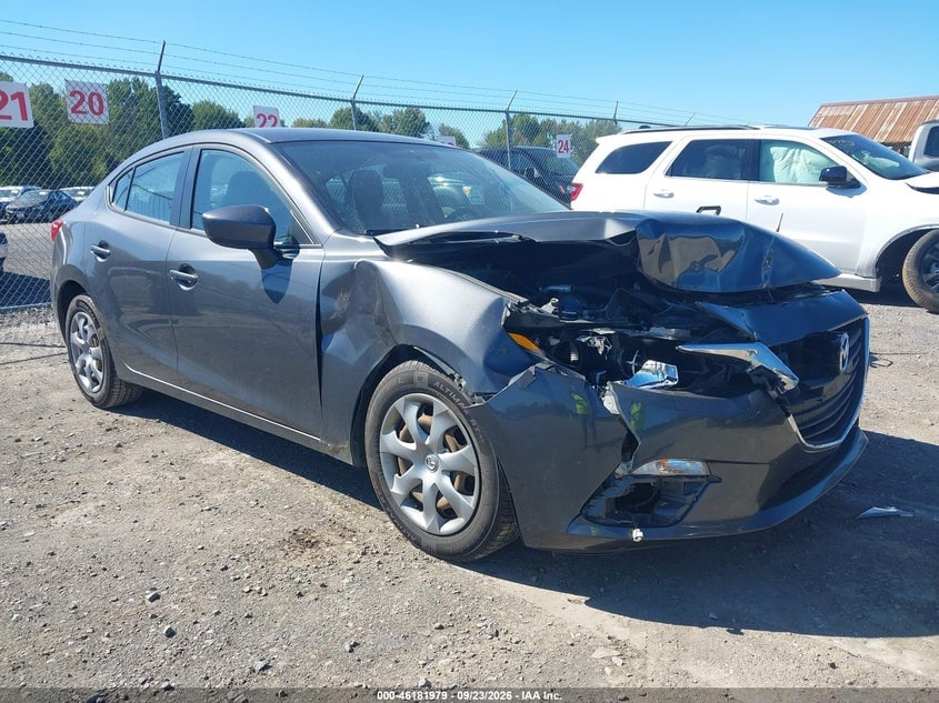 2014 MAZDA MAZDA3 I SPORT | JM1BM1U73E1136098 | UPCARS