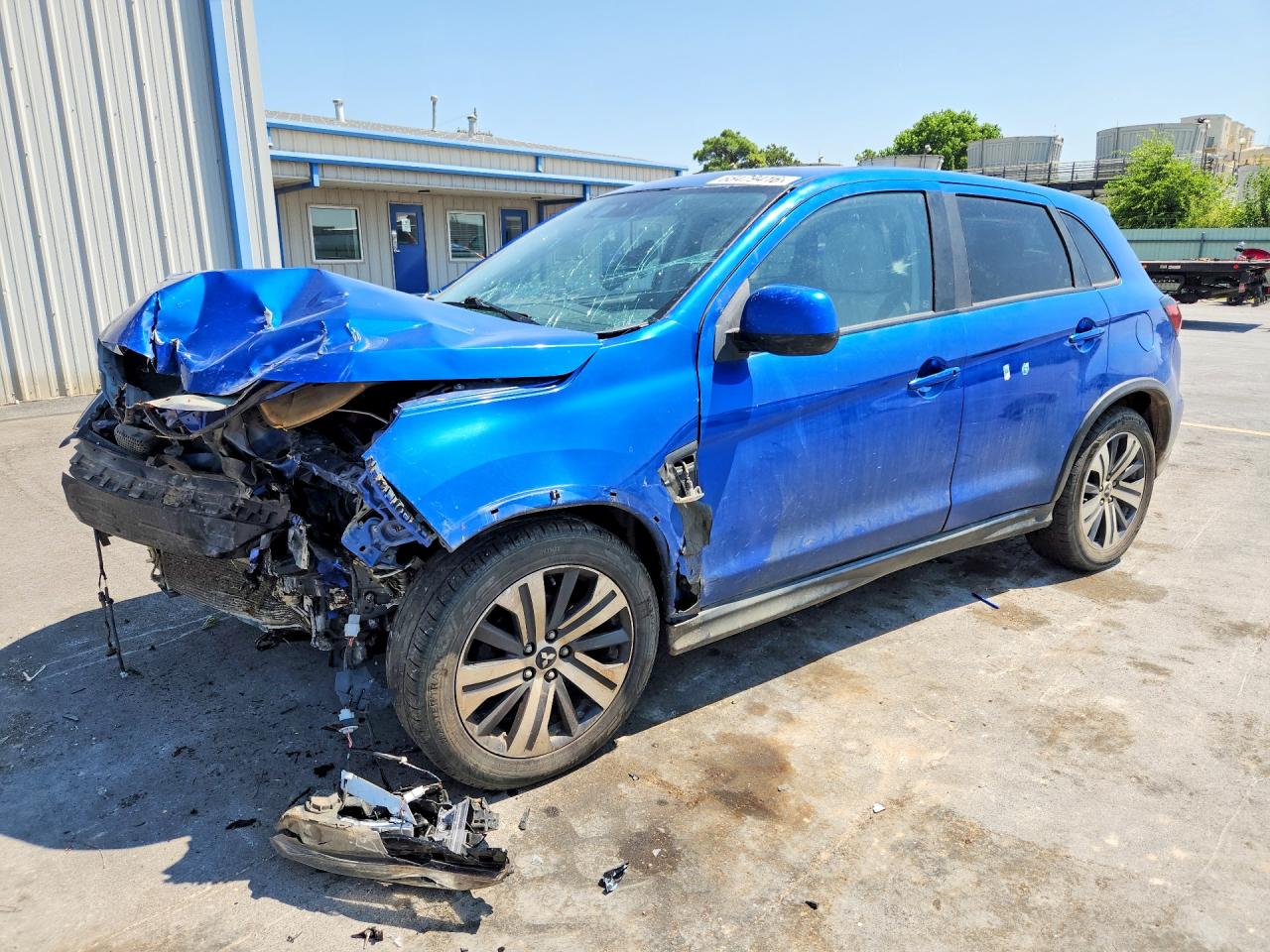 2021 MITSUBISHI OUTLANDER ES | JA4APUAU0MU005815 | UPCARS