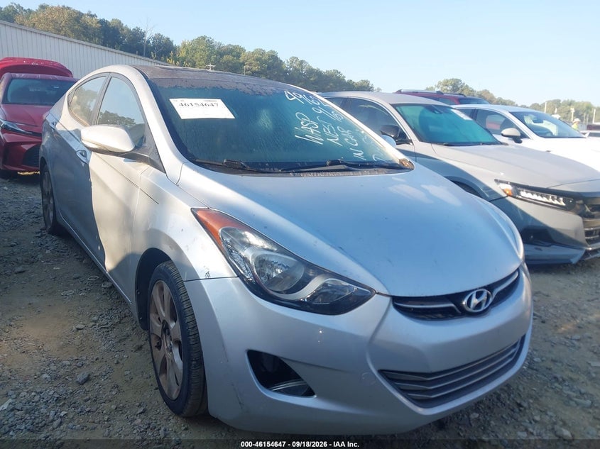 2013 HYUNDAI ELANTRA LIMITED | 5NPDH4AE8DH154962 | UPCARS