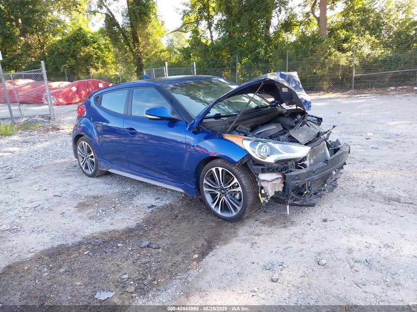 2016 HYUNDAI VELOSTER TURBO | KMHTC6AE4GU252365 | UPCARS