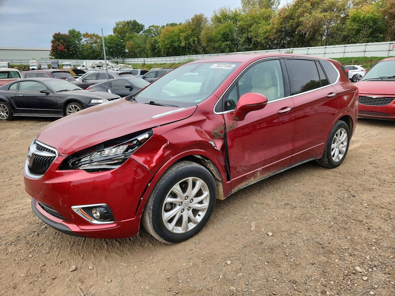 2019 BUICK ENVISION PREFERRED | LRBFXBSA3KD092481 | UPCARS