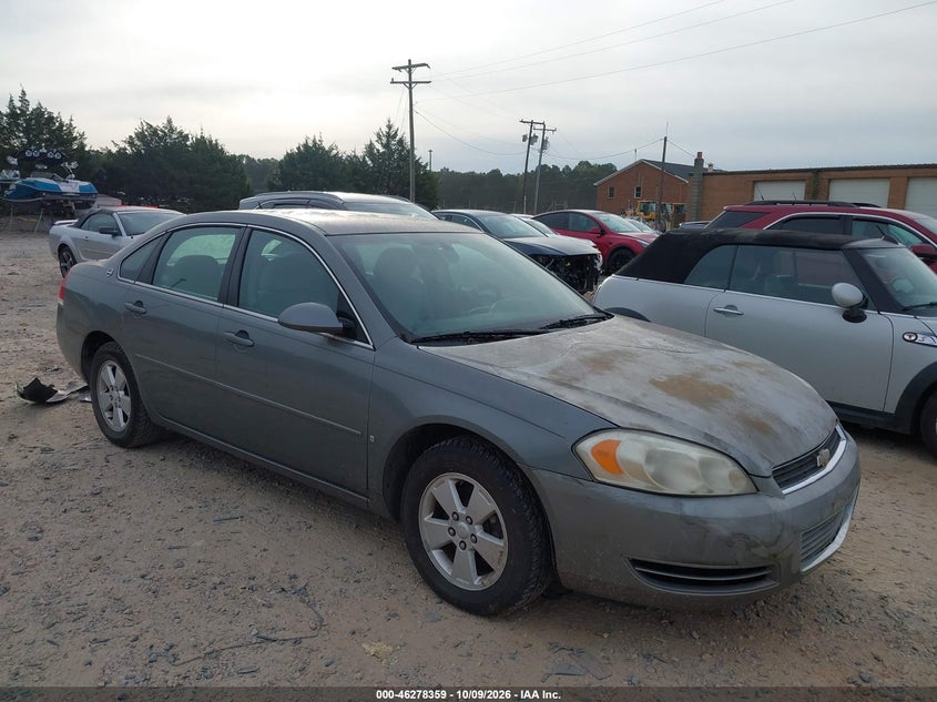 2008 CHEVROLET IMPALA LT | 2G1WT58K989150316 | UPCARS