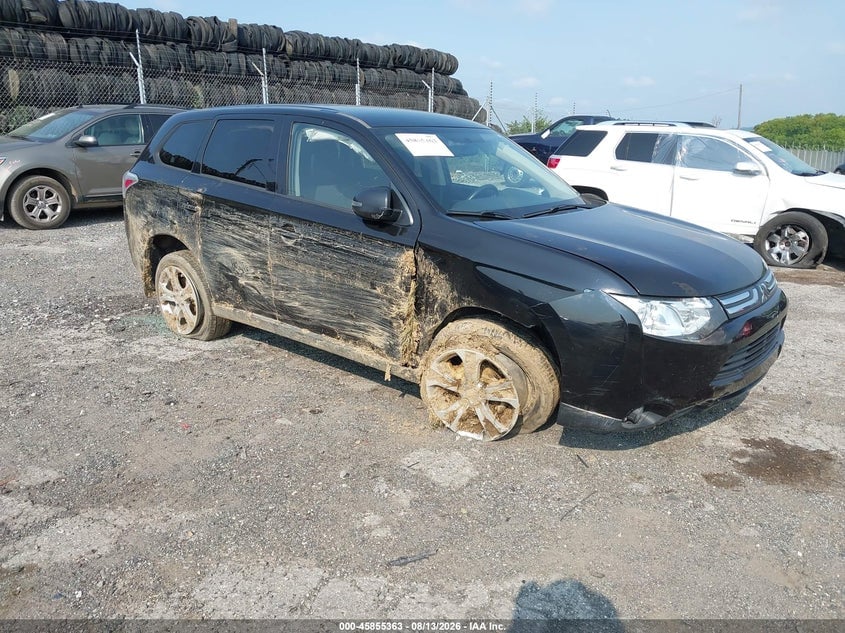 2014 MITSUBISHI OUTLANDER SE | JA4AD3A39EZ009571 | UPCARS