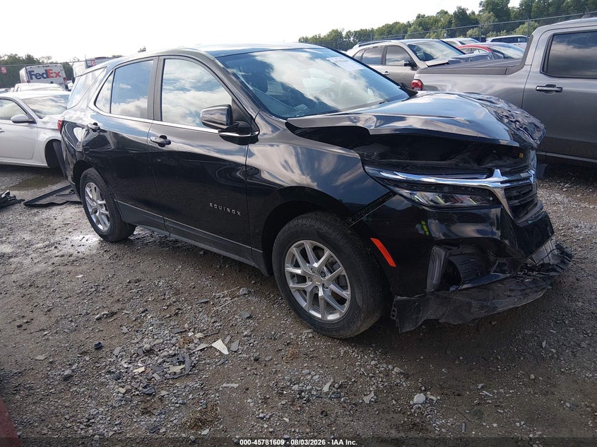 2022 CHEVROLET EQUINOX AWD LT | 3GNAXUEV0NL154818 | UPCARS
