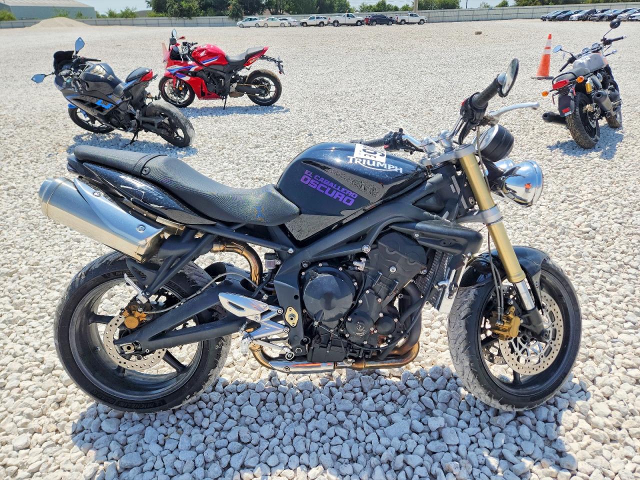 2010 TRIUMPH MOTORCYCLE STREET 675 | SMTD01NE9AJ447810 | UPCARS