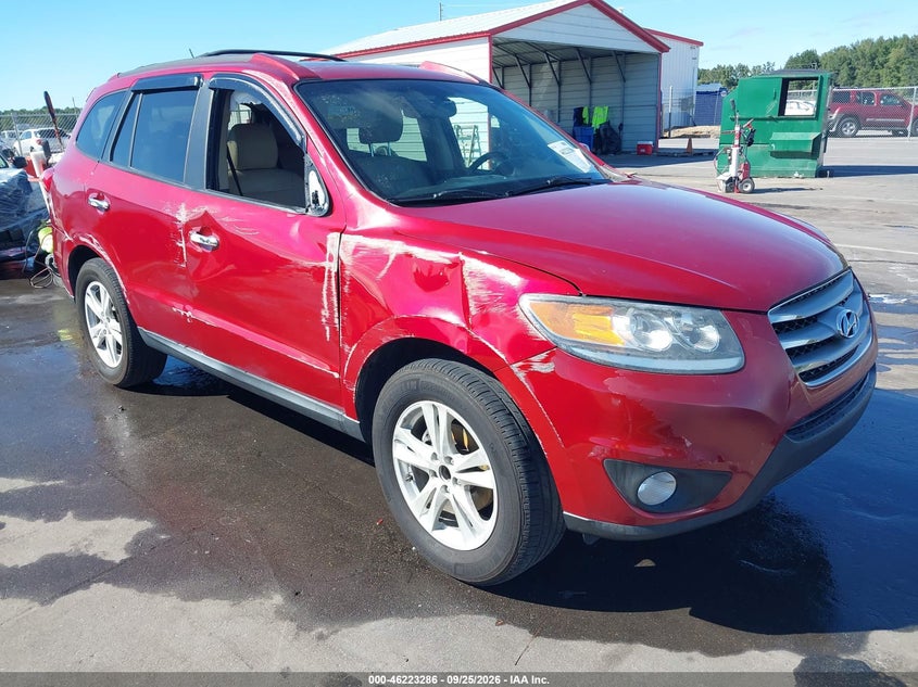 2012 HYUNDAI SANTA FE LIMITED V6 | 5XYZK4AG3CG104517 | UPCARS