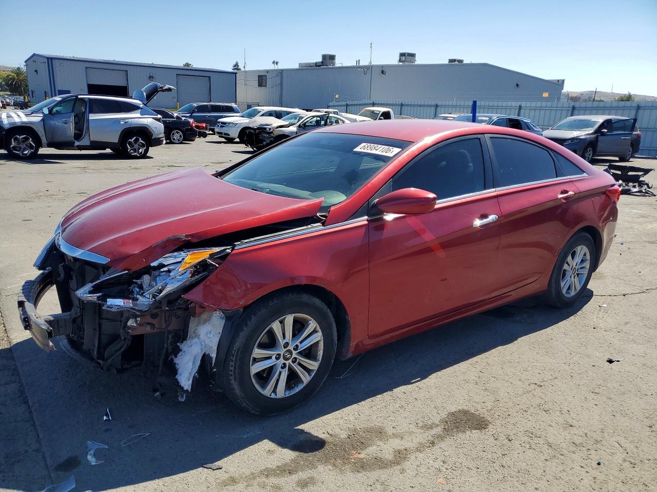 2013 HYUNDAI SONATA GLS | 5NPEB4AC1DH780826 | UPCARS