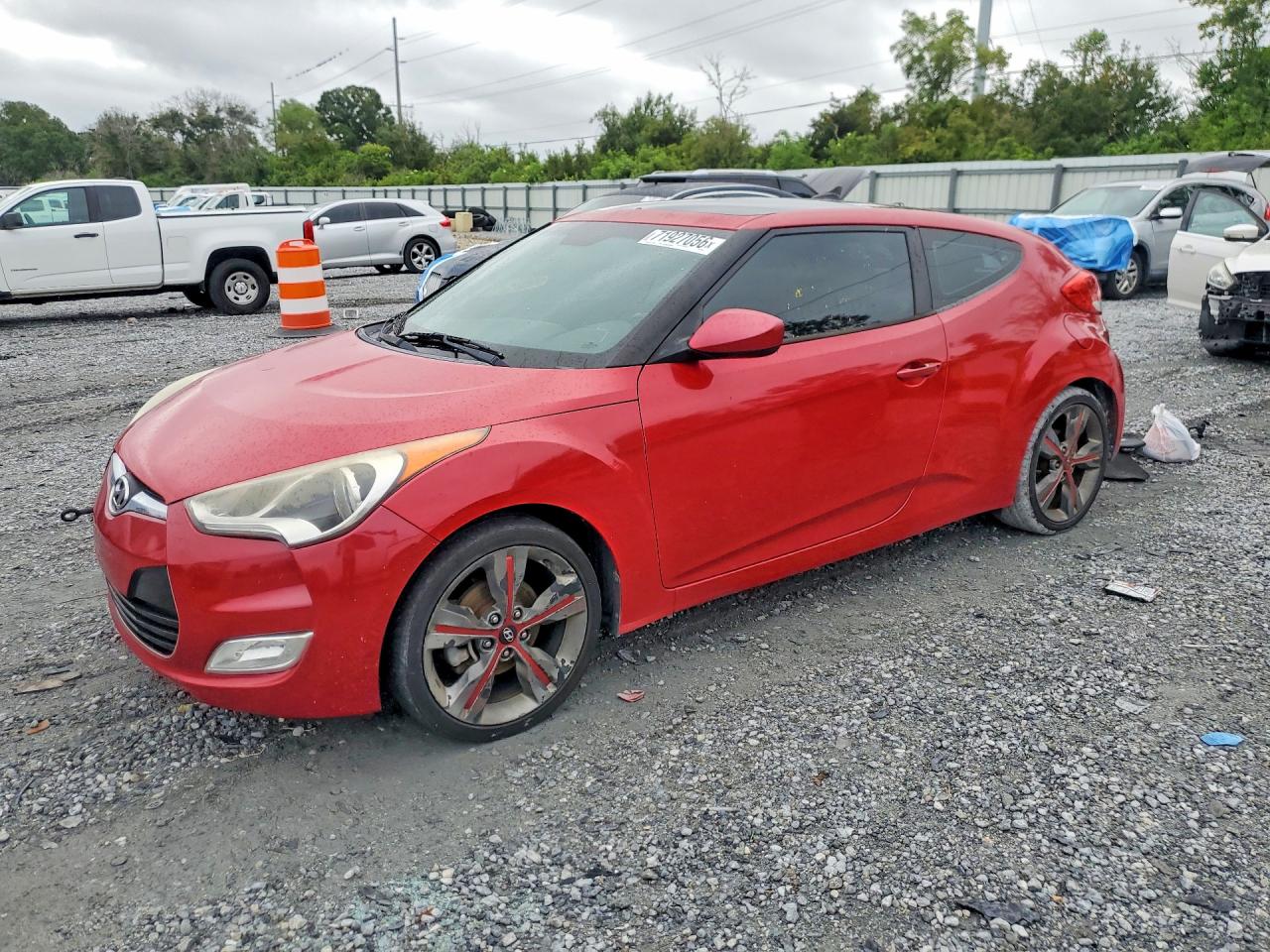 2016 HYUNDAI VELOSTER BASE | KMHTC6AD4GU266192 | UPCARS
