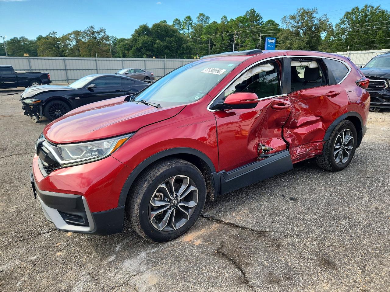 2021 HONDA CRV EXL | 5J6RW1H8XMA003648 | UPCARS