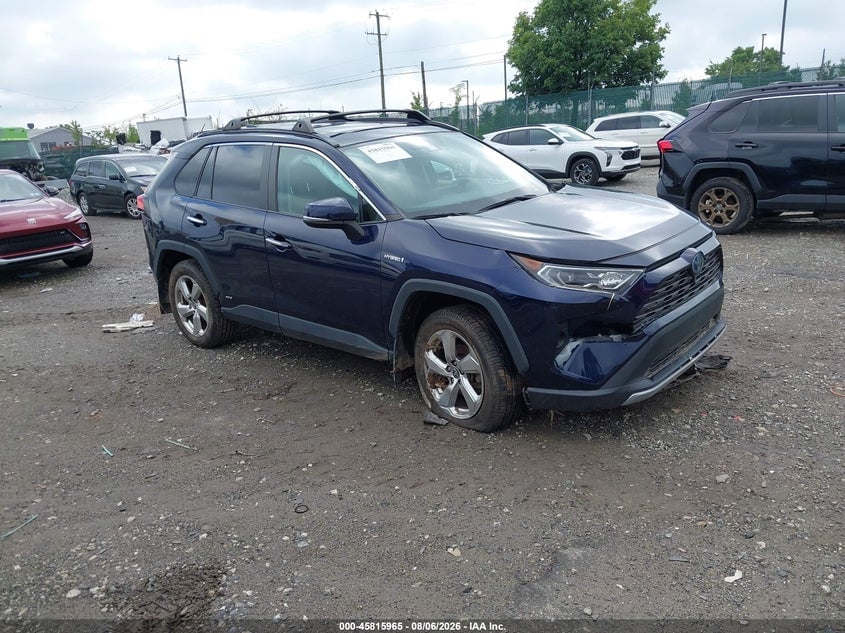 2021 TOYOTA RAV4 HYBRID LIMITED | 2T3D6RFV7MW023817 | UPCARS
