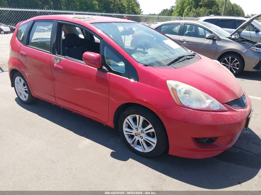 2010 HONDA FIT SPORT | JHMGE8H45AC015498 | UPCARS