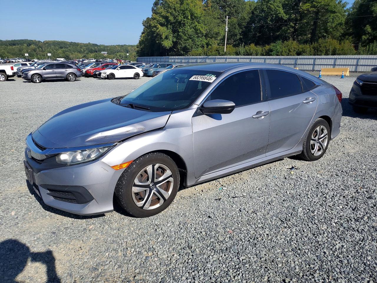 2018 HONDA CIVIC LX | 2HGFC2F56JH605235 | UPCARS