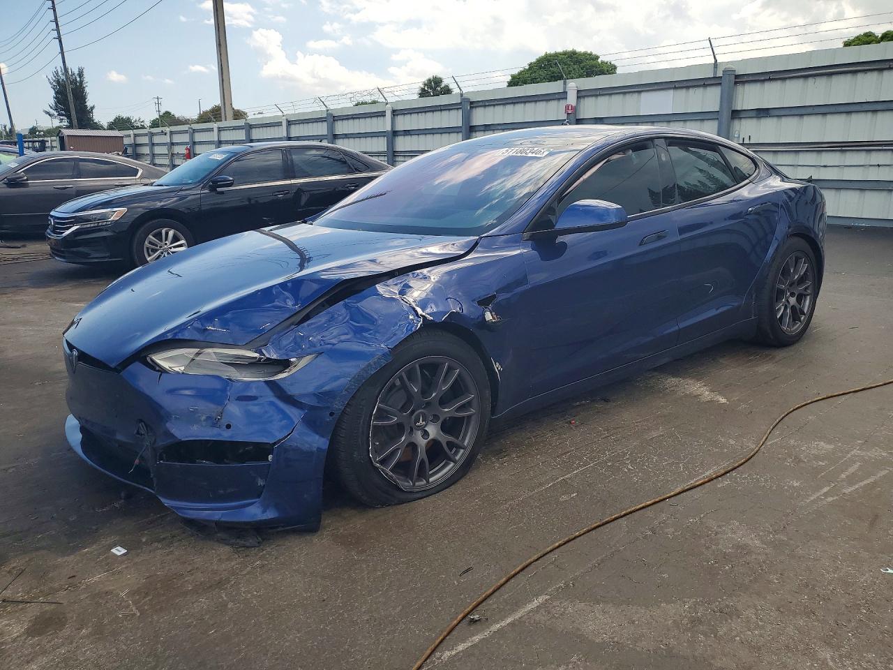 2022 TESLA MODEL S | 5YJSA1E69NF468732 | UPCARS