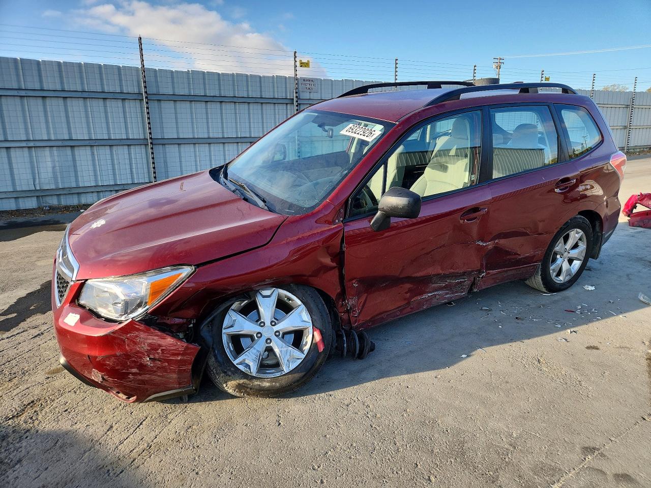 2016 SUBARU FORESTER 2.5I | JF2SJABC8GH413221 | UPCARS