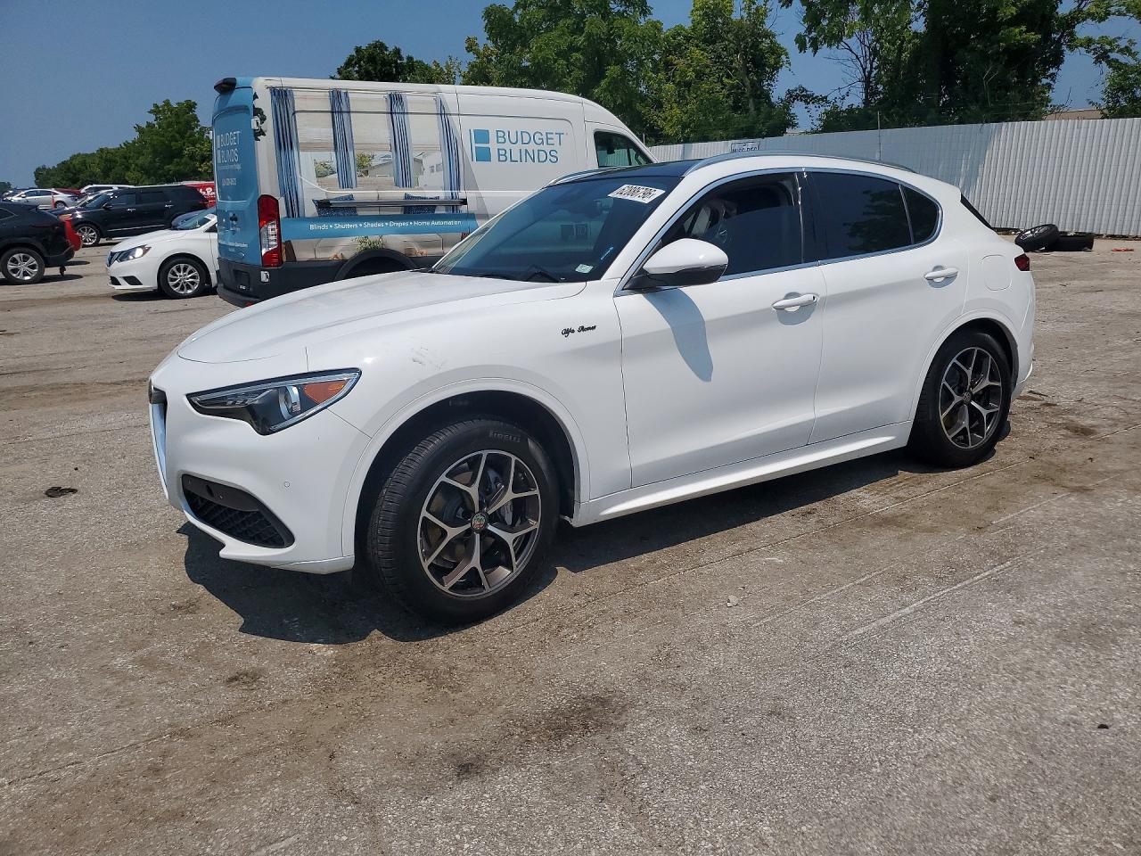 2021 ALFA ROMEO STELVIO TI | ZASPAKBN5M7D01125 | UPCARS