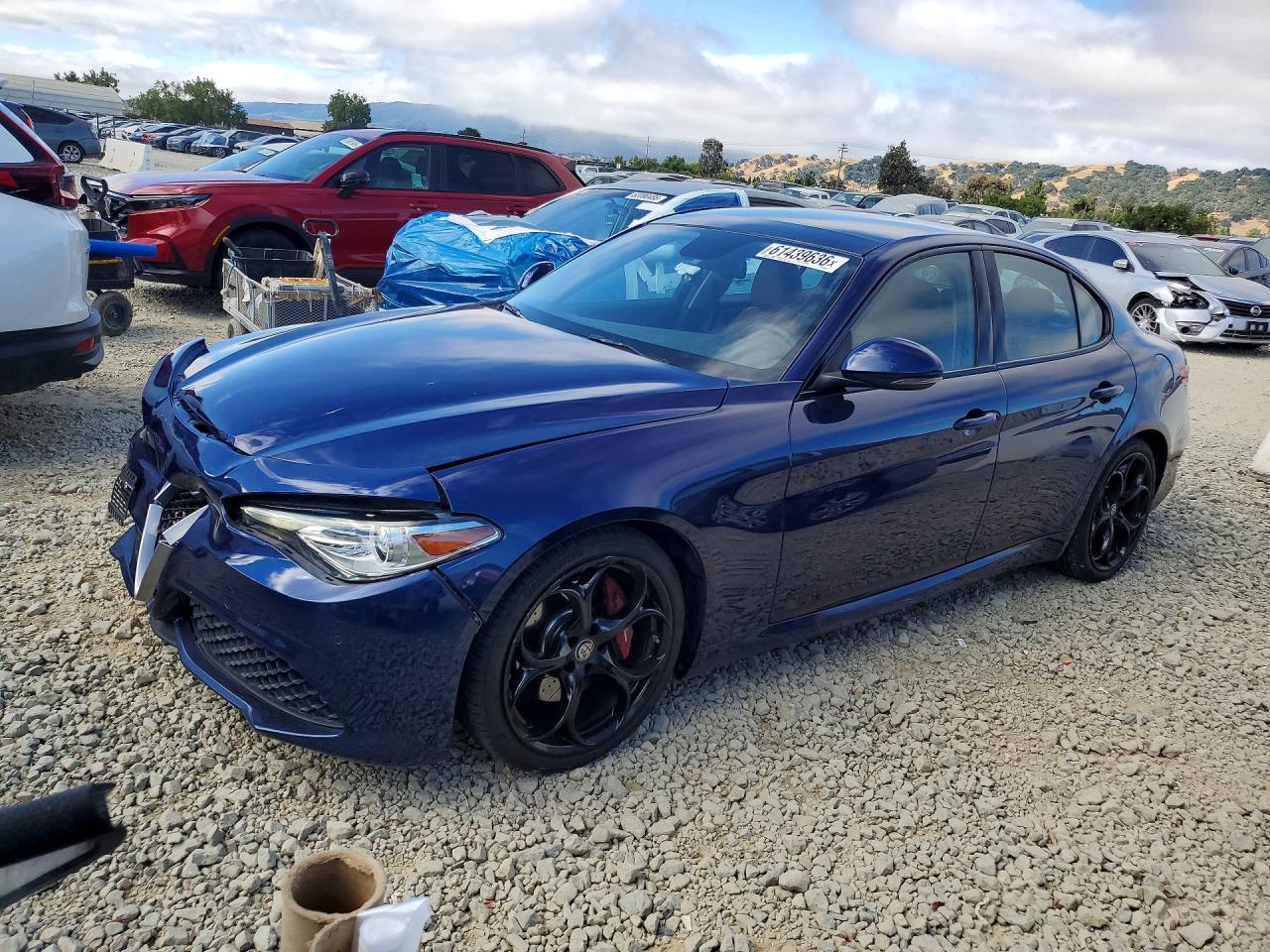 2019 ALFA ROMEO GIULIA TI | ZARFAMBN1K7606351 | UPCARS