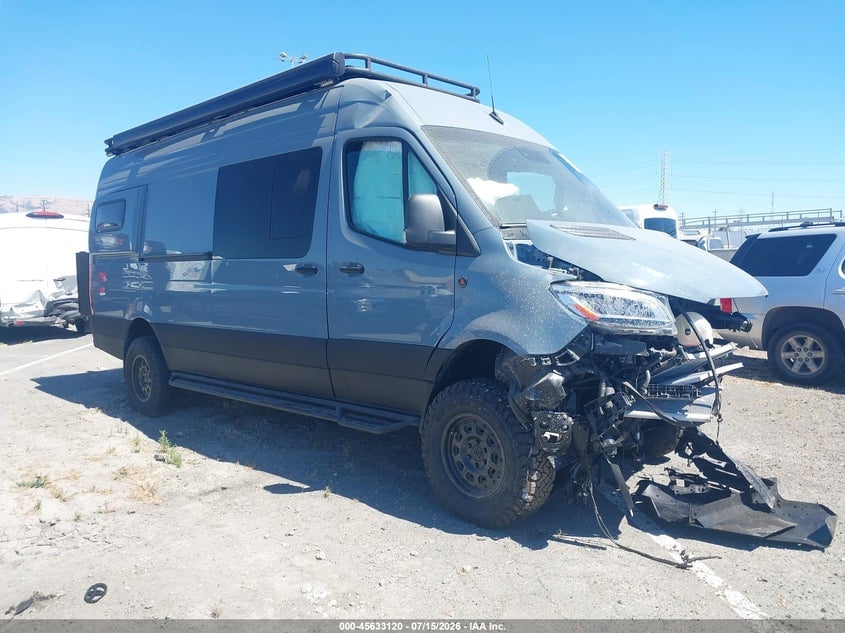 2024 MERCEDES-BENZ SPRINTER 2500 HIGH ROOF 4-CYL DIESEL HO | W1Y4NCVY5RP726424 | UPCARS