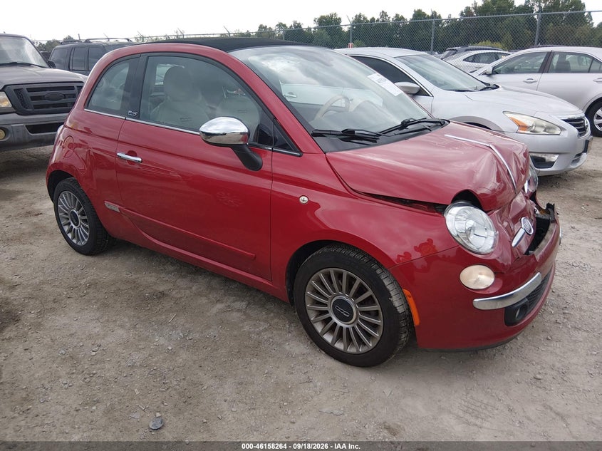 2012 FIAT 500C LOUNGE | 3C3CFFER2CT335228 | UPCARS