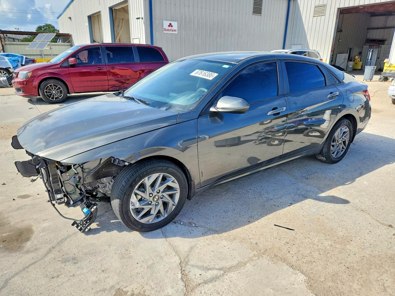 2024 HYUNDAI ELANTRA BLUE | KMHLM4DJ6RU113464 | UPCARS