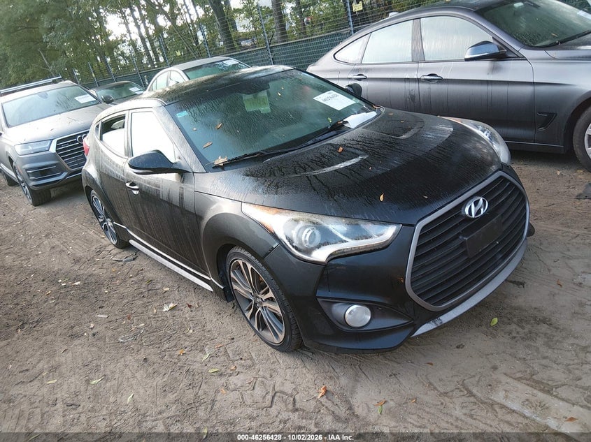 2016 HYUNDAI VELOSTER TURBO | KMHTC6AE1GU266918 | UPCARS