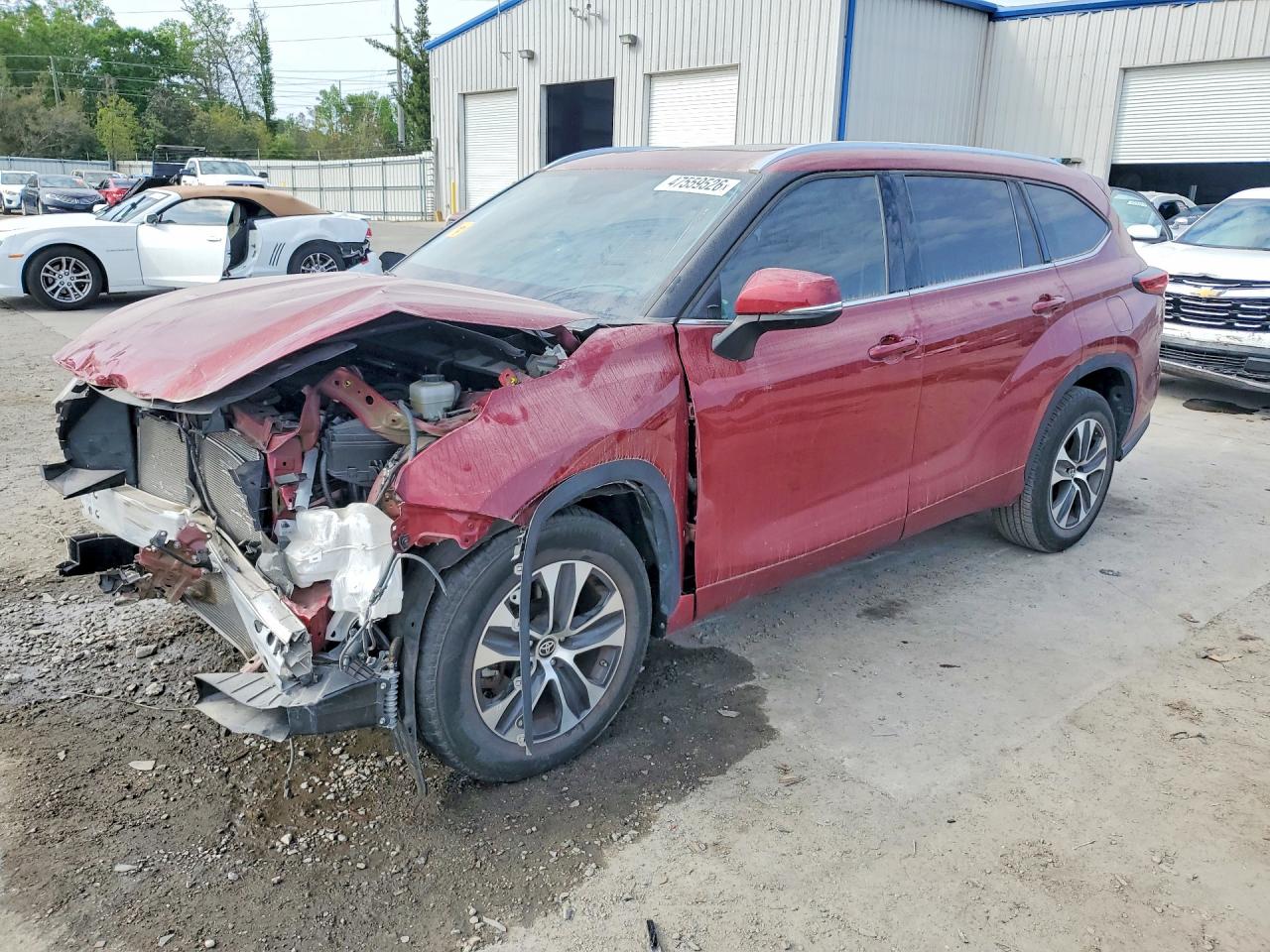 2021 TOYOTA HIGHLANDER XLE | 5TDHZRAH7MS078747 | UPCARS