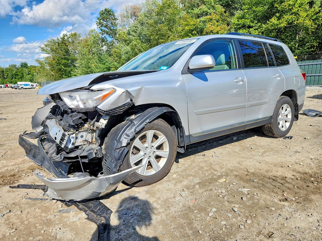 2012 TOYOTA HIGHLANDER SE | 5TDBK3EH1CS142412 | UPCARS
